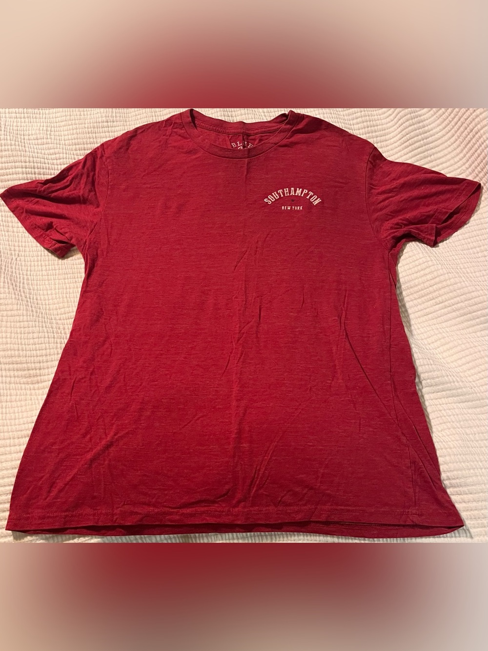 Blue 84 Red Southampton New York Short Sleeve Tee